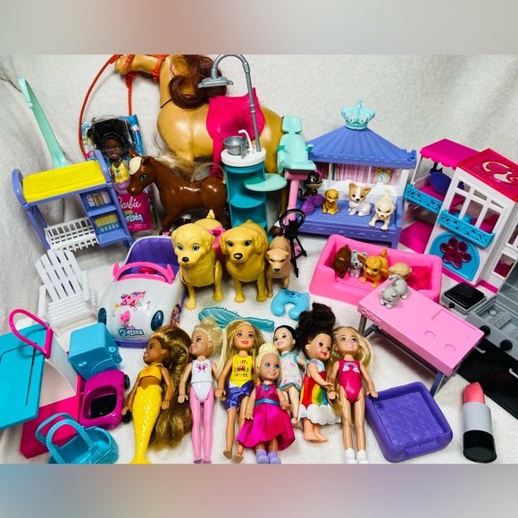 Barbie Other - Barbie Baby Doll Lot Barbie Chelsea Doll Lot Barbie Nursery Toy
